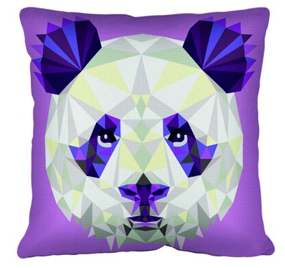 Margot Panda Needlepoint Cushion Kits