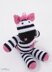 Zebra Amigurumi Toy