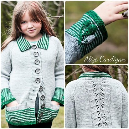 Alize Cardigan (12m-14 yrs)