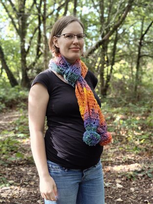 Caitlin Zigzag Scarf