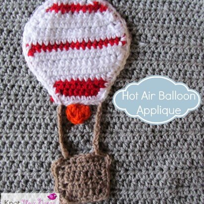 Hot Air Balloon Applique