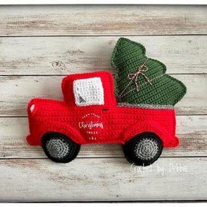 Red Christmas Truck Kawaii Cuddler®