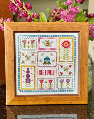 Historical Sampler Company Bee Lovely - Downloadable PDF