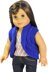 Ellipse Vest for 18 inch Dolls