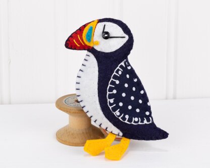 Pip the Puffin Felt Ornament