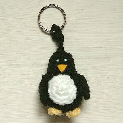 Patrick the Penguin key chain