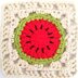 Watermelon Granny Square