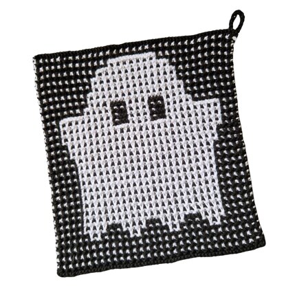 Ghostly Washcloth