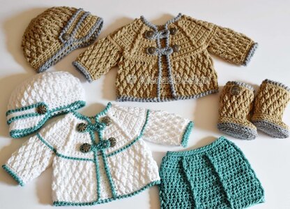 Diamond Doll Jacket 4 PC Set