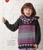 Love Heart Sweater & Cowl Set