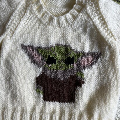 Baby Yoda baby jumper