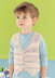 Plain and Textured Waistcoats in Sirdar Snuggly Rascal DK - 4774 - Downloadable PDF