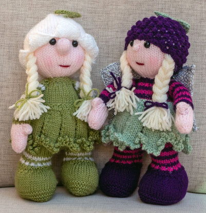 Lily Gnome and Blackberry Fairy