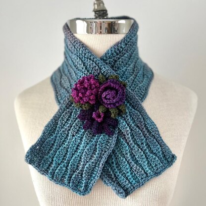Floral Reversible Scarf