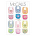 McCall's Infants' Bibs and Diaper Covers M6108 - Paper Pattern Size All Sizes In One Envelope