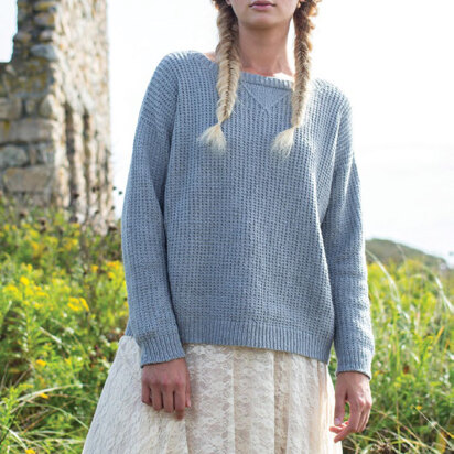 Catarratto Jumper in Berroco Summer Silk - 384-2 - Downloadable PDF