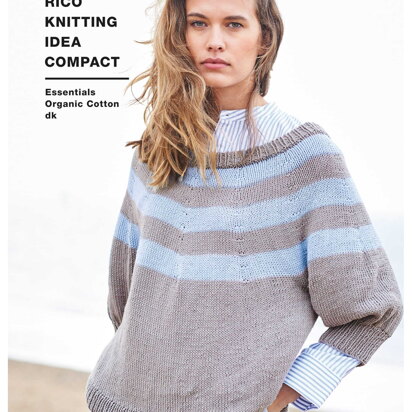 Sweater in Rico Essentials Organic Cotton DK - 1184 - Downloadable PDF