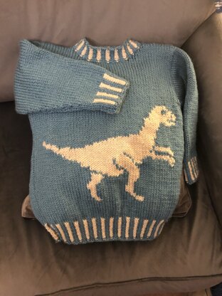 Oscar's dinosaur jumper
