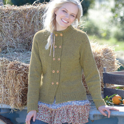 Gallop Jacket in Sirdar Harrap Tweed DK - 7481 - Downloadable PDF