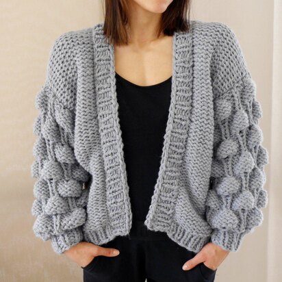 Strickanleitung - EASY - BUBBLE - CARDIGAN - No.194