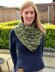 Aranyani Neck Warmer / Triangular Cowl in Sirdar Harrap Tweed DK