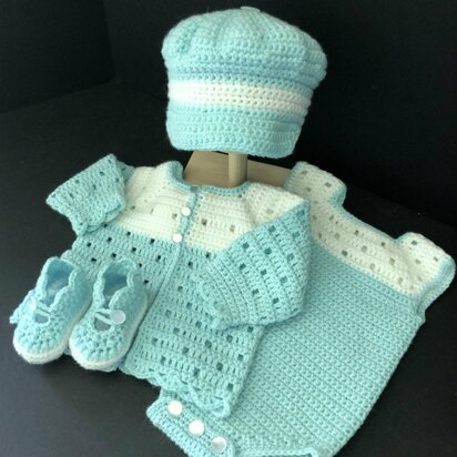 Baby Boy Newborn-3Months Outfit with Onesie