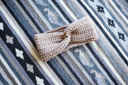Knit-look Twist Headband