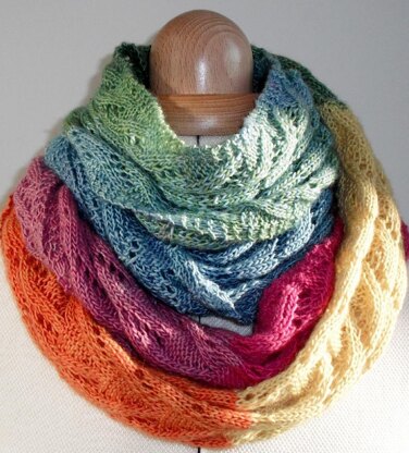 Rainbow's end cowl