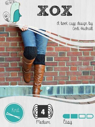 XOX Kiss Kiss - The Boot Cuffs