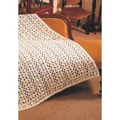 Lace Pattern Blanket in Patons Canadiana