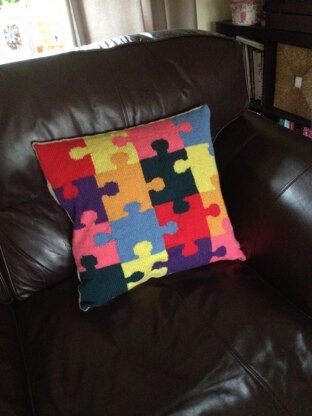 Mum's Jigsaw cushion