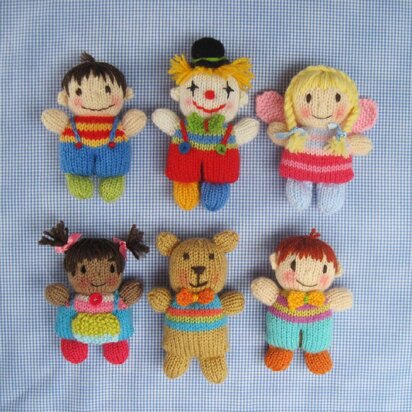 Toyshelf Tots - knitted dolls