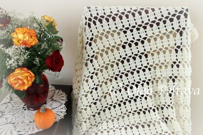 Easy Lace Throw