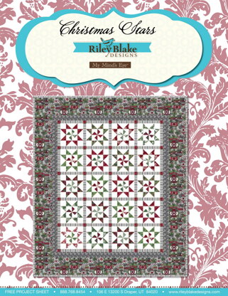 Riley Blake Christmas Stars - Downloadable PDF