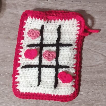 Valentine's Day Tic Tac Toe Bag