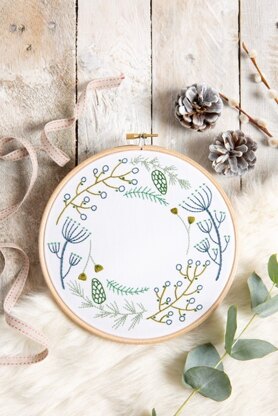 Hawthorn Handmade Wintertide Embroidery Kit