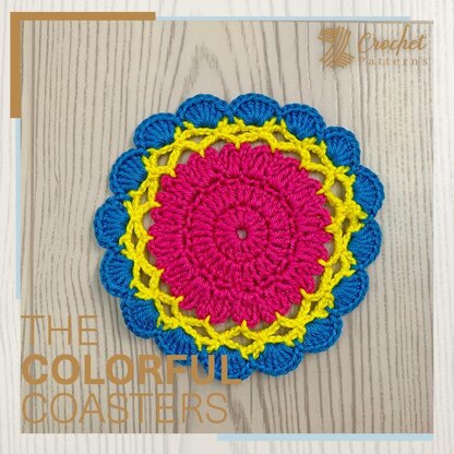 Colorful Coaster Triple Pack