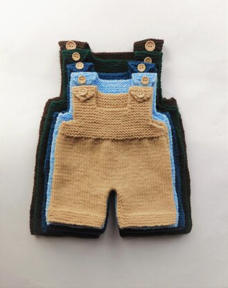 DUNGAREWS Baby's Shortie Dungarees