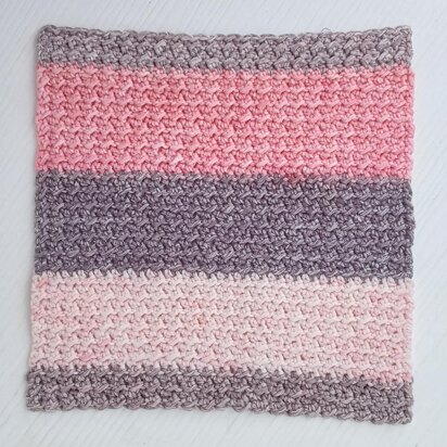 Crunch Stitch Washcloths