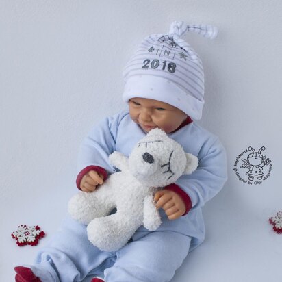 Petite Polar Bear - knitting pattern