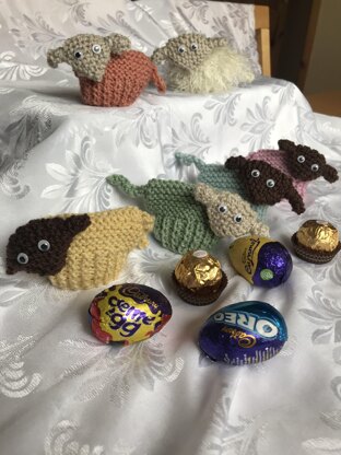 EASTER LAMB CHOCOLATE EGG COVER