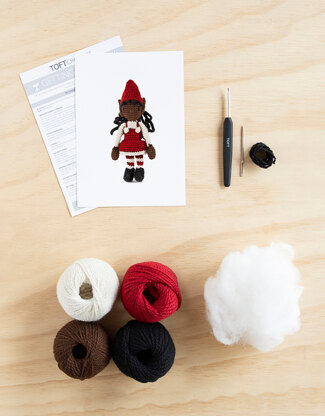 Toft Mini Ruby Elfie Doll Crochet Kit