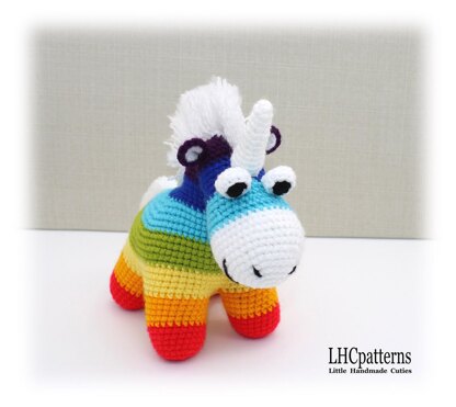 Rainbow Unicorn Crochet Pattern