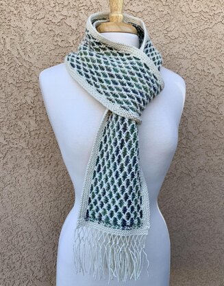 Diamond Mosaic Scarf