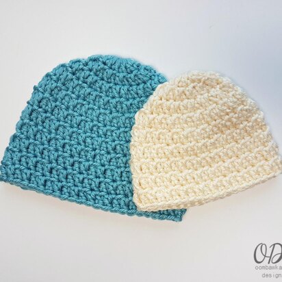 Simple Double Crochet Bulky Hat