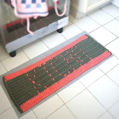 Crochet Kitchen Mat
