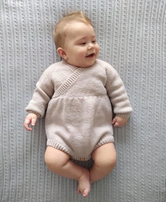 Ivory Baby Romper | 0-24 months