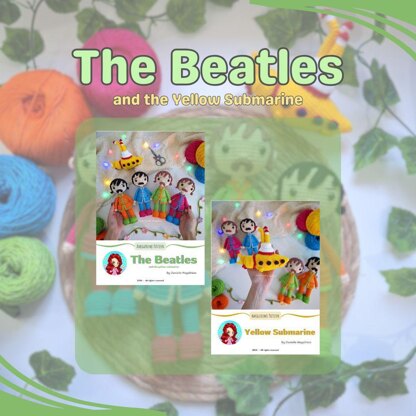 🧶 Liverpool Legends & Yellow Submarine – Crochet Amigurumi Pattern (Digital File)