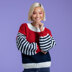 Paintbox Yarns Everyday Stripe Sweater PDF (Free)