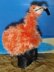 Flossie Flamingo Beanie Hat Knitting Pattern
